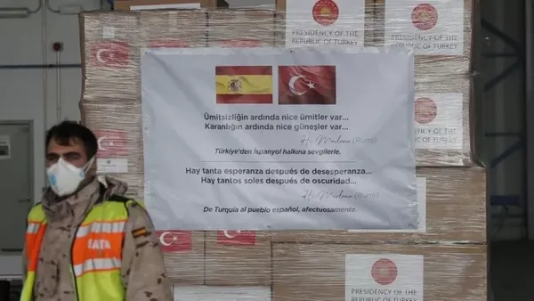 Türkiye dünyanın yardımına koştu! 160 ülkeye Kovid-19 desteği - 2