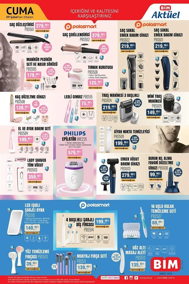 16 Şubat BİM aktüel ürünler kataloğu yayınlandı! Bu BİM indirim afişinde hangi ürünler ucuza satılacak?