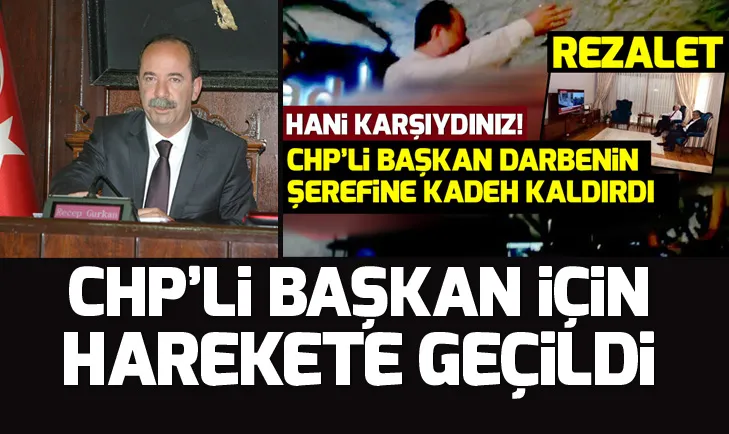 Darbenin Åerefine kadeh kaldırmıÅtı! Harekete geçildi