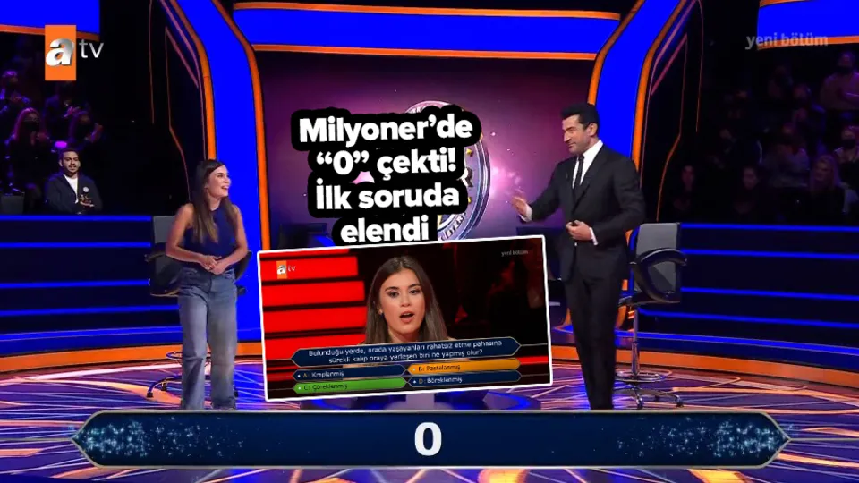 İlk soruda elendi ve “0” çekti! İşte Kim Milyoner Olmak İster tarihine geçen yarışmacı…