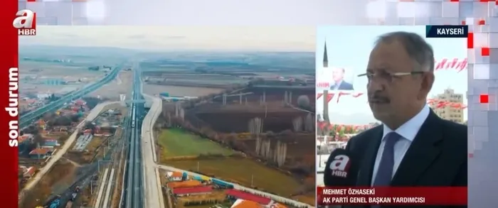 Ankara-Yerköy-Kayseri Hızlı Tren Hattı temeli atıldı! Başkan Erdoğan’dan önemli açıklamalar