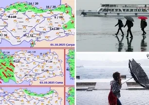 Ekime fırtına gibi giriş: Balkanlar’dan soğuk, Akdeniz’den yağmur geliyor! Hangi illerde sağanak bekleniyor? 1 Ekim hava durumu