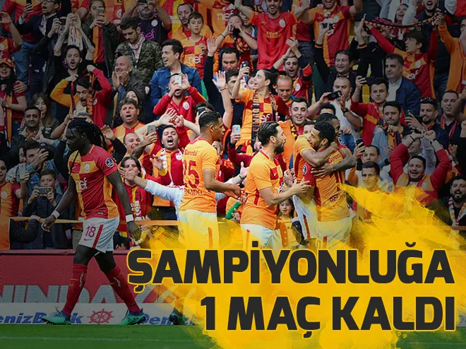 ÅampiyonluÄa 1 maç kaldı