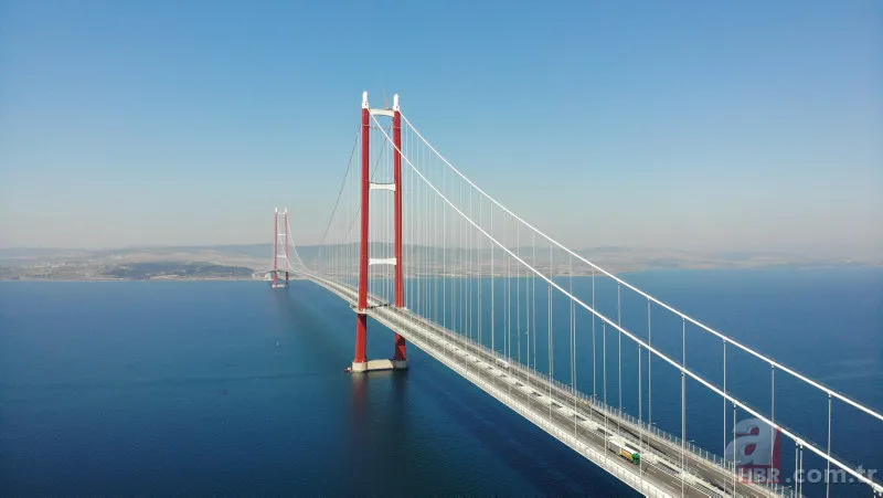 Çanakkale Ruhu, 1915 Çanakkale Köprüsü'nde yaşıyor: 4 top mermisi detayı 9