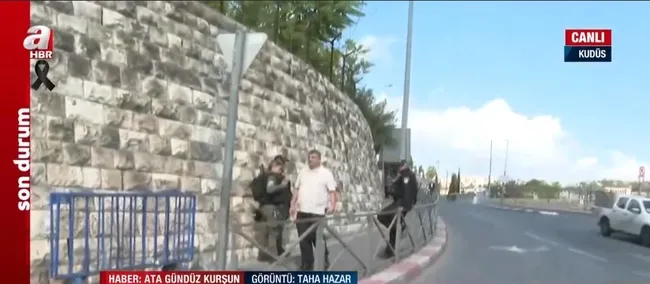 Katil İsrail’den Cuma ablukası! Elinde seccade olan Müslümanlara sert müdahale