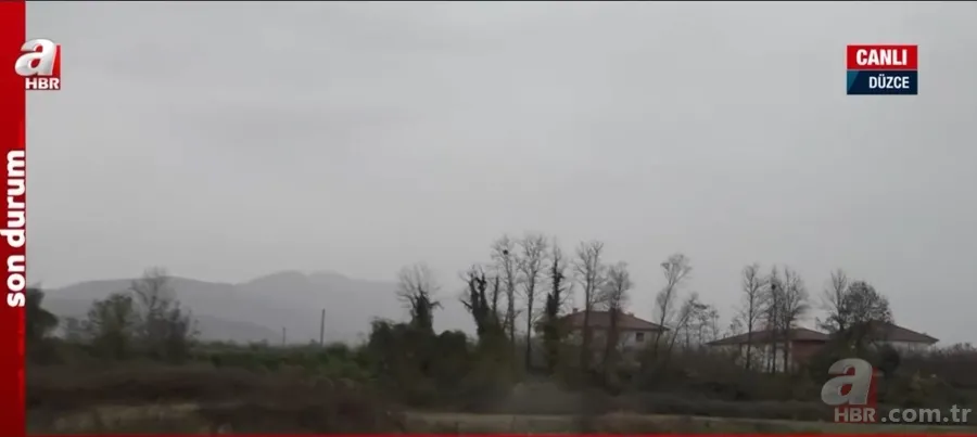 Düzce’de 5,9 büyüklüğündeki depremin izleri ortaya çıktı! İşte 5,9’luk depremin fay kırığı 1