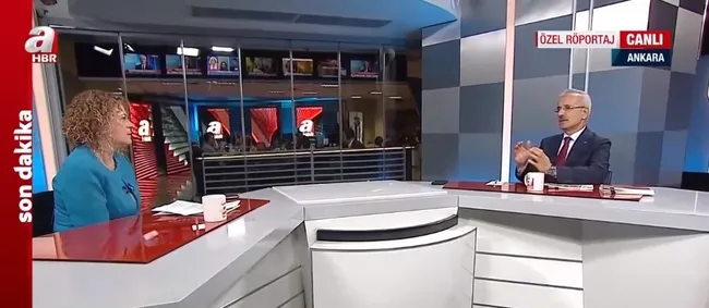 Ulaştırma ve Altyapı Bakanı Abdulkadir Uraloğlu A Haber’de! Gençlere ücretsiz internet ne zaman başlayacak?