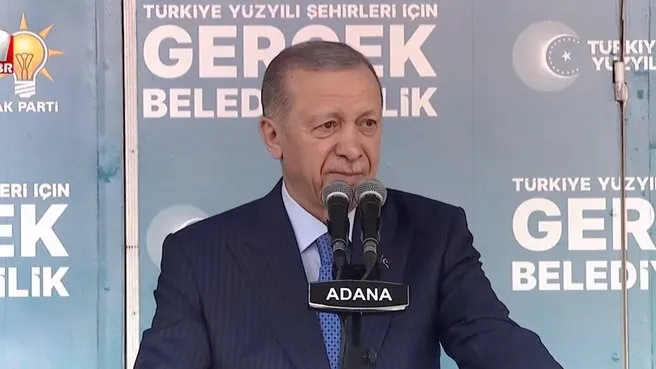 Başkan Erdoğan’dan Adana’da önemli açıklamalar