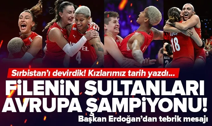 Türkiye Avrupa Şampiyonu!