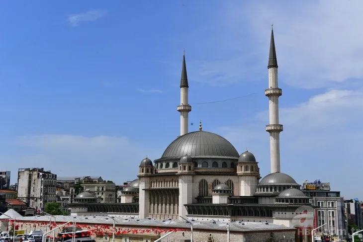 Taksim Camisi bugün açılıyor! Türkiye ve dünyada sayılı uygulama