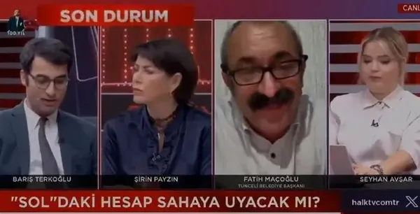 CHP yandaşı HALK TV’de ’oylar bölünecek’ telaşı! Kadıköy’den aday olan Fatih Mehmet Maçoğlu’na linç…