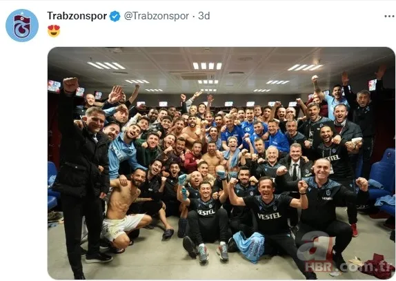 Derbi zaferi sonrası Trabzonspor'dan Fenerbahçe'ye olay "5 YILDIZ" göndermesi: "Başı dönüp yolunu kaybedenler için..." 1