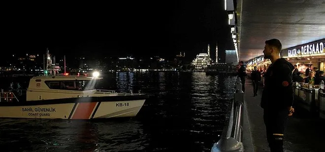 Galata Köprüsü'nde acı olay! Hayatını kaybetti