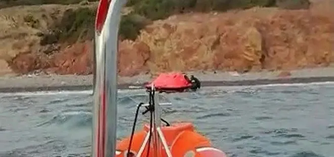 Balıkesir’de Türk kara sularına itilen 13 sığınmacı kurtarıldı