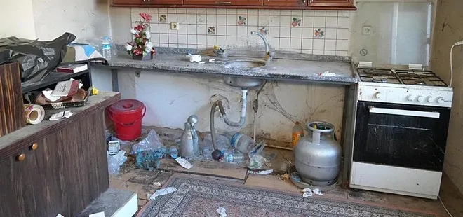 Beledeyi duruma el attı: Engelli anne ve oğlu çöp evden kurtuldu