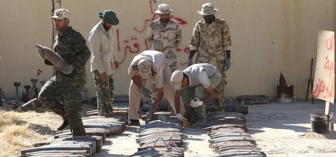 Libya’da önemli gelişme! 10 ton patlayıcı imha edildi