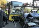 İETT otobüsü 16 araca çarptı