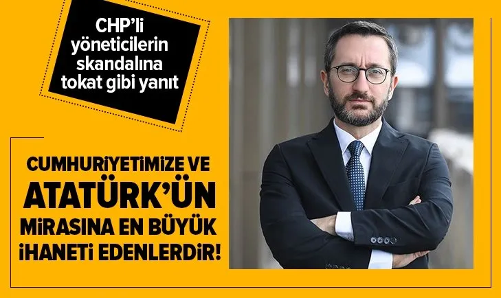 İletişim Başkanı Fahrettin Altun'dan DHKP-C'li Ebru Timtik’i savunan CHP’lilere flaş yanıt