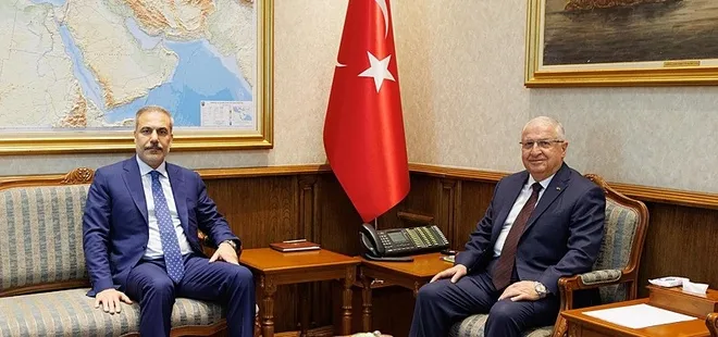 Bakan Fidan’dan diplomasi trafiği! Bakan Güler’i ziyaret etti