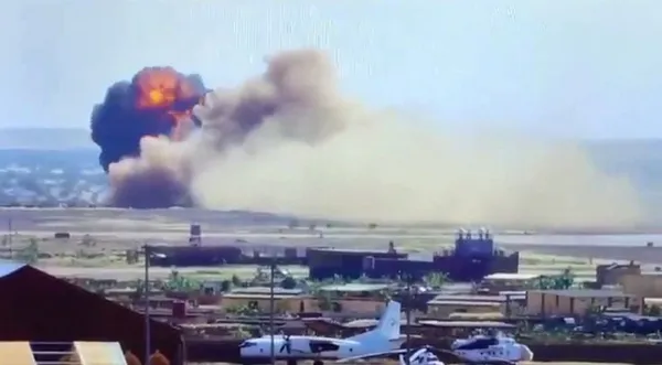 Wagner’e ait askeri uçak alev aldı: Askerler canlı canlı yandı