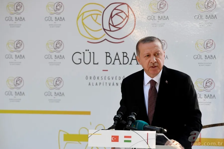 Cumhurbaşkanı Erdoğan, Macaristan’da Gül Baba Türbesini açtı 21