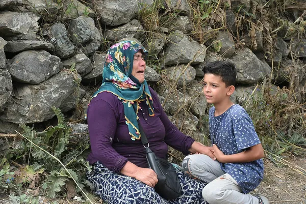 1661612592076.jpg Kastamonu'daki Gökceöz köyünde büyük yangın! 10 eve tamamen kül oldu! İşte ilk görüntüler... - 1