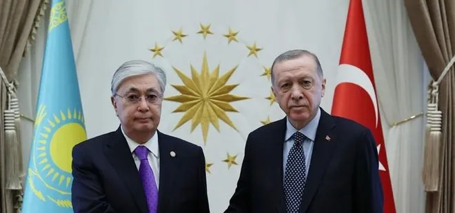 Başkan Erdoğan’dan önemli temas! Kazakistan Cumhurbaşkanı Kasım Cömert Tokayev ile görüştü