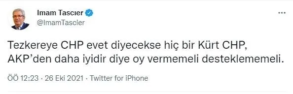 Son dakika: CHP’den Suriye ve Irak tezkeresine hayır oyu