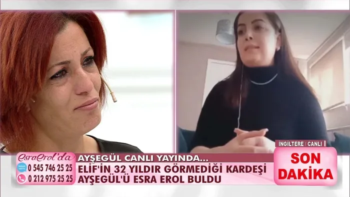 Türkiye Elif’i konuştu! 32 yıl sonra ailesini Esra Erol'da buldu - 2