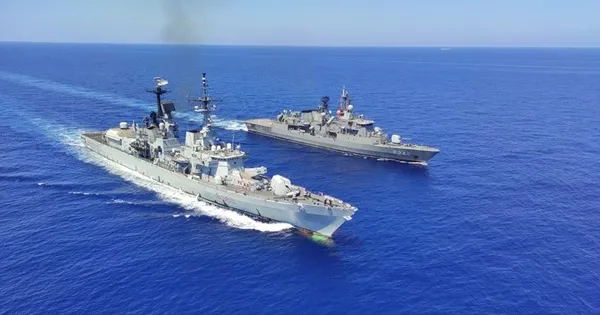 Son dakika | MSB'den flaş paylaşım: Türk savaş gemileri Doğu Akdeniz'de - 2