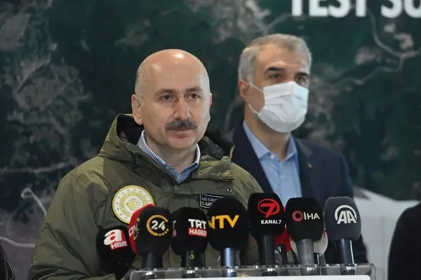 İstanbul Havalimanı-Gayrettepe Metro Hattı'nda test sürüşü yapıldı! Bakan hizmet için tarih verdi - 1