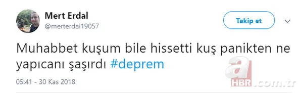 Deprem Twitter'da TT listesine girdi... İşte ilk yorumlar 6