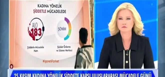 Müge Anlı kadına şiddetin her türüne dikkat çekti!