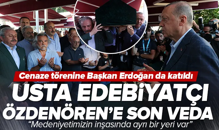 Usta edebiyatçı Özdenörene son veda