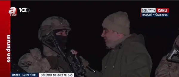 Hudut Kartalları vatan nöbetinde! Görevdeki Mehmetçiğe A Haber’den yeni yıl sürprizi