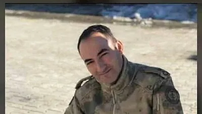 Şehit Binbaşı Zafer Akkuş için tören