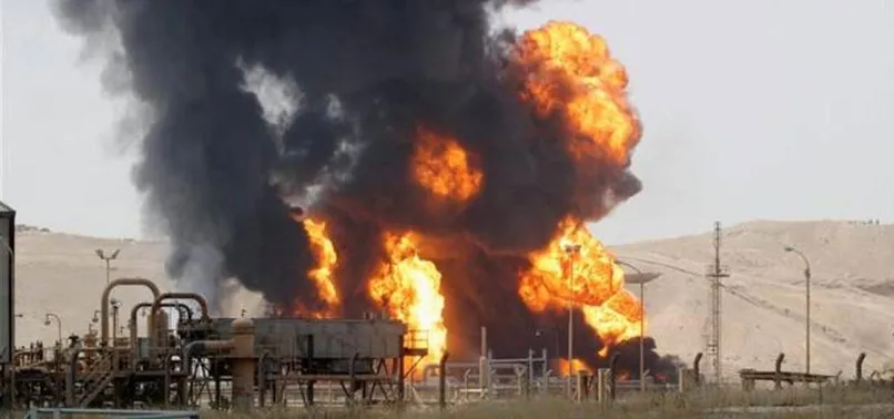Irak'ta DEAŞ'lı teröristler petrol kuyularına saldırdı
