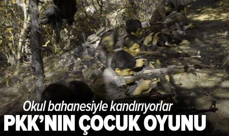 PKK okul açma bahanesiyle Kandil’e çocuk taşıyor!