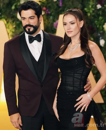 Fahriye Evcen ilgi odağı oldu! Türk yıldızlar Riyad'daki Joy Awards ödül gecesinde... 5