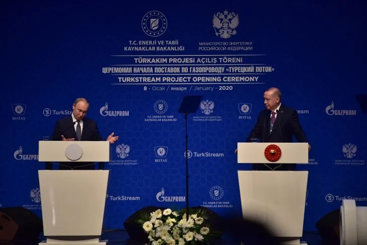 TürkAkım doğal gaz boru hattı açıldı! İşte tarihi kareler