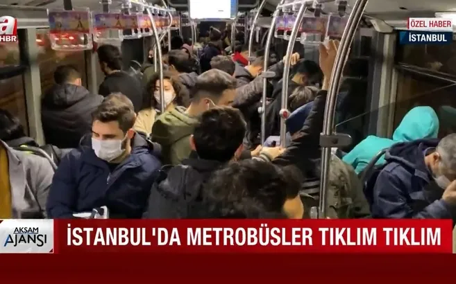 İstanbulluların bitmeyen çilesi: Metrobüs!