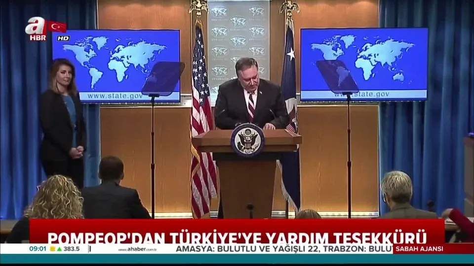 Son dakika: ABD’den Türkiye’ye bir teşekkür daha |Video