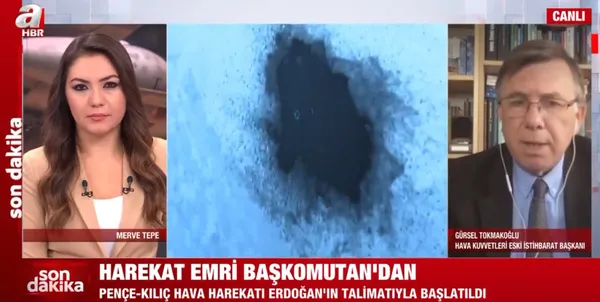 Gürsel Tokmakoğlu A Haber’de Pençe Kılıç Hava Harekatı’nın asıl amacına değindi! Ana hedef ABD’yi buradan çıkartmak