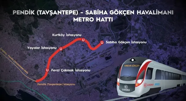 Pendik-Sabiha Gökçen metrosu açıldı mı? Sabiha Gökçen metrosu hangi metrolara bağlı? Duraklar arası kaç dakika?