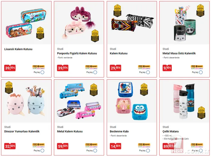 BİM, A101, ŞOK okul kırtasiye ürünleri ne zaman gelecek? BİM ve A101'e kırtasiye malzemeleri geldi mi? Aktüel ürünler... 7