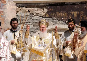 Sümela Manstırı'nda 5 yıl sonra ilk ayin