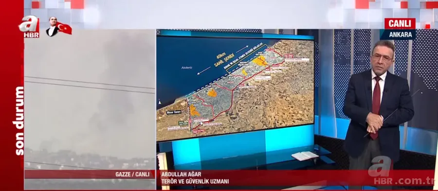 Katliam tankları Gazze topraklarında! Terör ve Güvenlik Uzmanı Abdullah Ağar A Haber'de anlattı: Beni çok şaşırttı 5