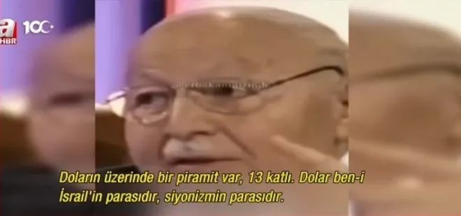 Merhum Başbakan Erbakan 1 doların sırrını işte böyle anlatmıştı: Siyonizmin parasıdır!