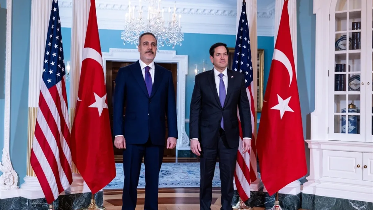 Yeni Trump yönetimine ilk ziyaret: Bakan Fidan ABD'li mevkidaşı Marco Rubio ile bir araya geldi | İşte ele alınan konular...