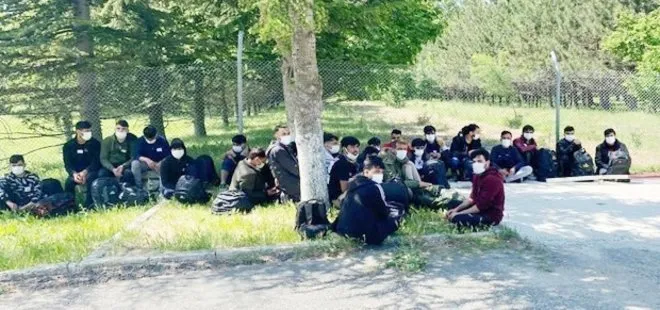 Kırklareli’nde 13 düzensiz göçmen yakalandı